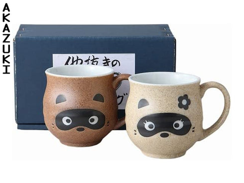 Tanuki mugs